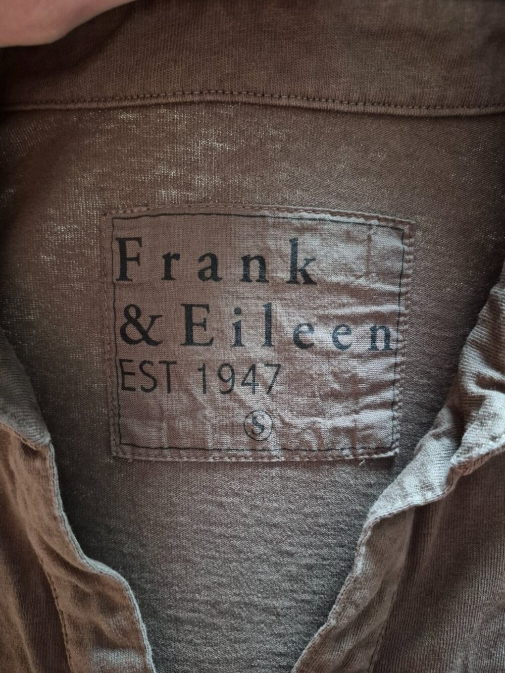 Frank and Eileen Patrick Cotton Popover Shirt Size S - Picture 3 of 7